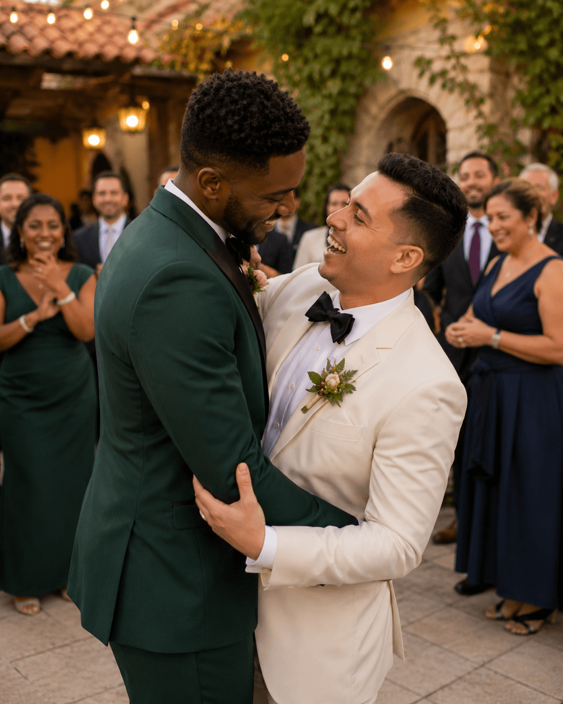 A wedding celebration